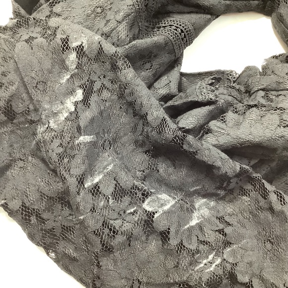 Boohoo Plus Lace Midi Dress US Size 22 Black Longsleeve Women Occasion Party New - Picture 13 of 13